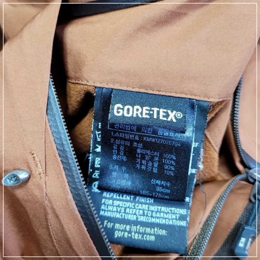 [BUNJANG] K2 Gore-Tex Goose Down Jacket (Men's 95) / 10. K2 아웃도어 브라운 고어텍스 구스자켓 남성95