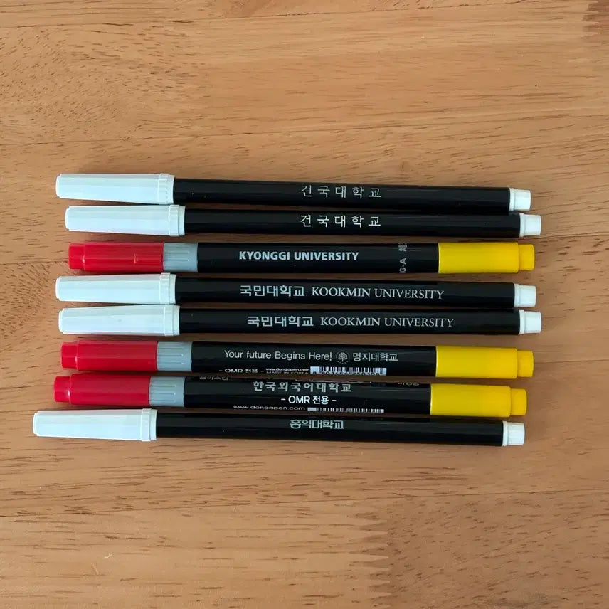 [BUNJANG] University Computer Sign Pens Bundle Set / 대학교 컴싸 컴퓨터싸인펜 건국 경기 국민 명지 외대 홍익