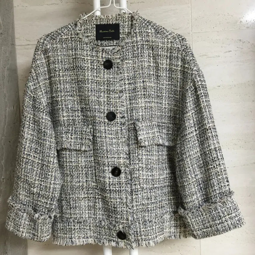 [BUNJANG] Massimo Dutti Oversized Tweed Jacket / 마시모두띠 오버핏 트위드 자켓 55