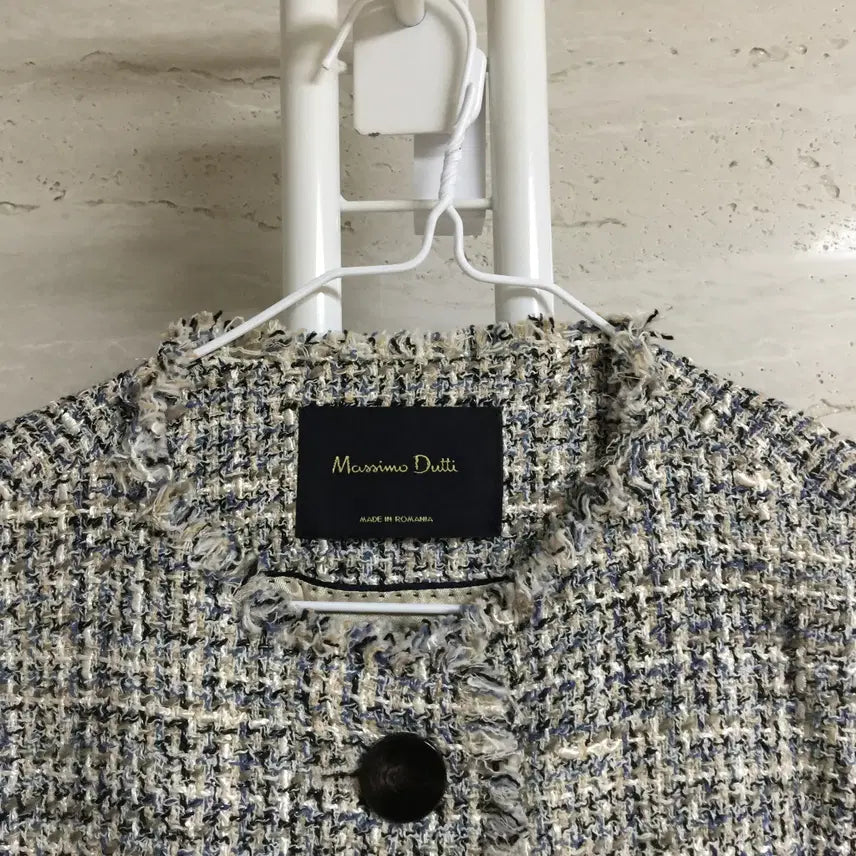 [BUNJANG] Massimo Dutti Oversized Tweed Jacket / 마시모두띠 오버핏 트위드 자켓 55