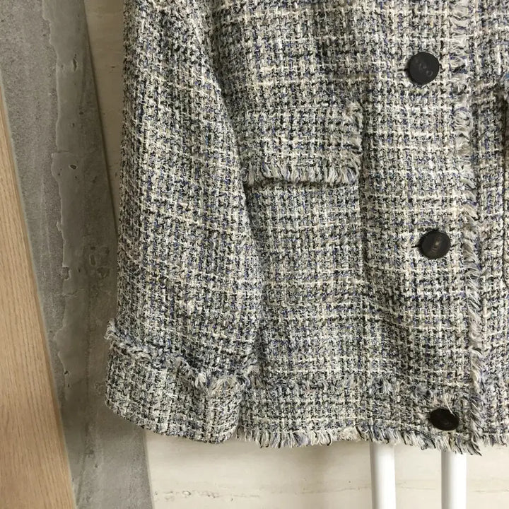[BUNJANG] Massimo Dutti Oversized Tweed Jacket / 마시모두띠 오버핏 트위드 자켓 55