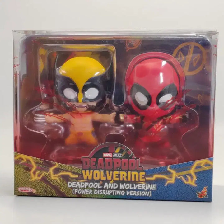 [BUNJANG] Deadpool and Wolverine Cosbaby Figure / 데드풀과 울버린 코스베이비 피규어