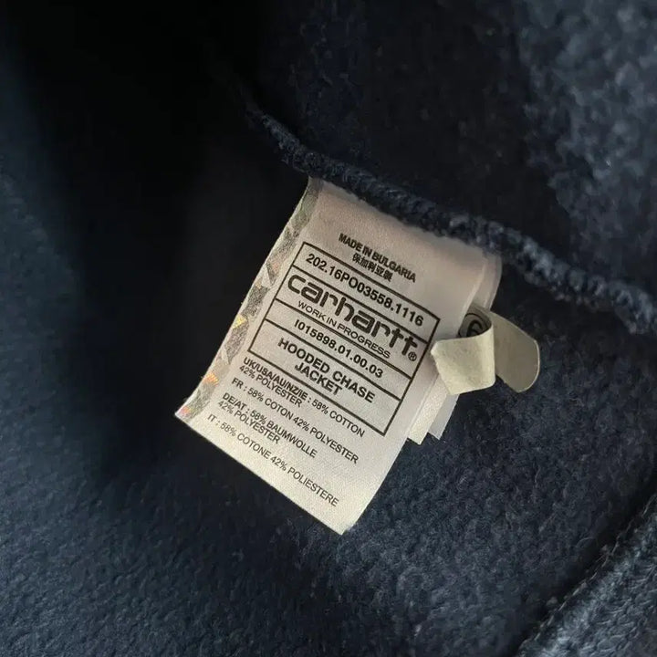 [BUNJANG] Carhartt Navy Hooded Zip-up Jacket [S] / 칼하트 후드집업 네이비 [S]