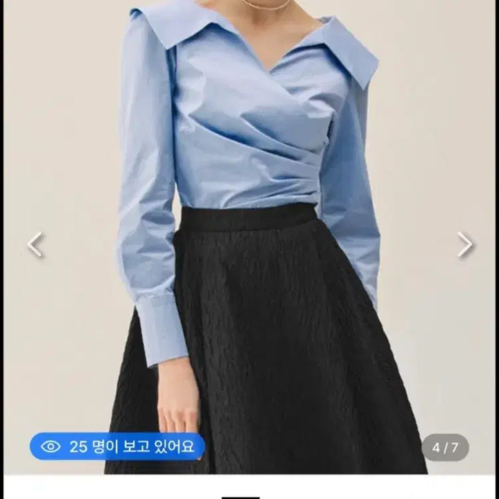 [SOLD OUT] 새상품 Bau 브라이드앤유 ELLIE 블라우스 1사이즈