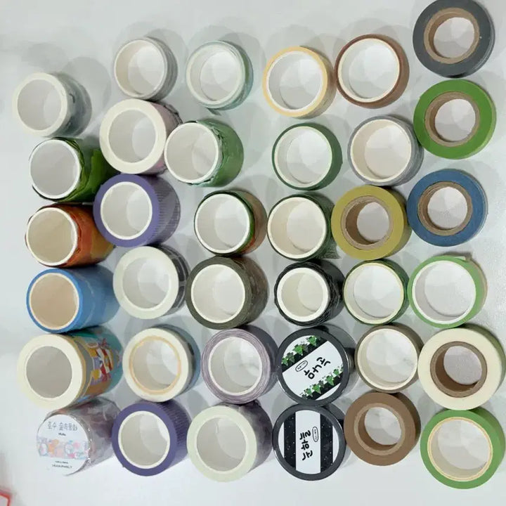 [BUNJANG] Assorted Masking Tape Bundle / 다꾸 배경 마테 모음