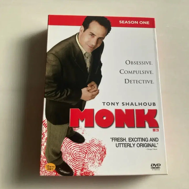 [BUNJANG] Monk Season 1 DVD Box Set / 몽크 시즌1 DVD