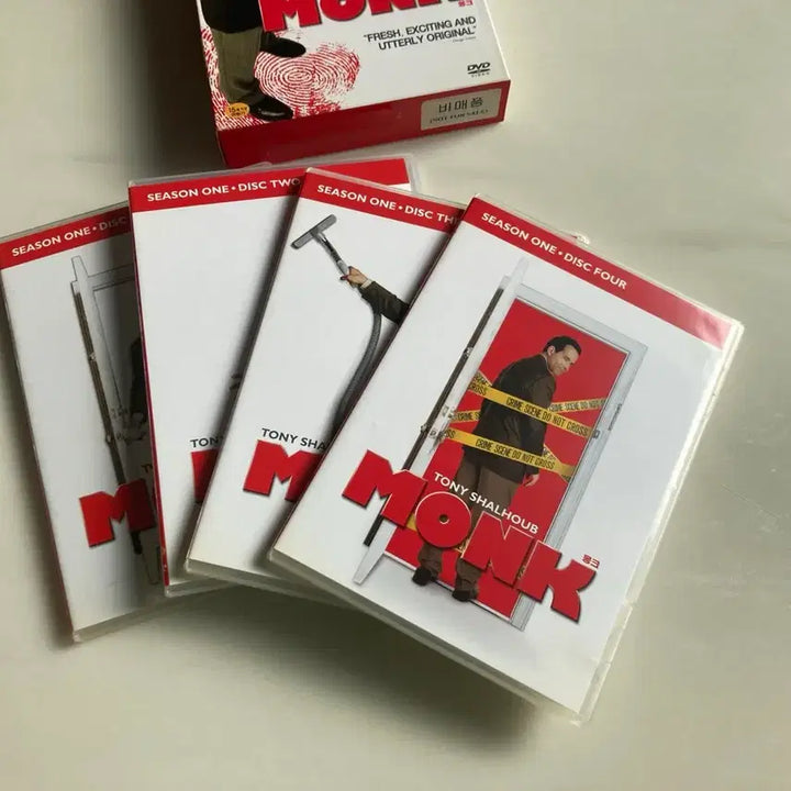 [BUNJANG] Monk Season 1 DVD Box Set / 몽크 시즌1 DVD