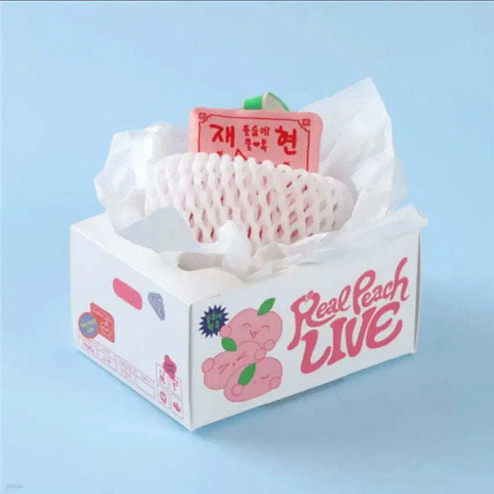 [BUNJANG] NCT Jaehyun Real Peach Keyring + Grip Tok Bundle Set / NCT 재현 리얼피치 키링 + 재현 그립톡 [일괄]