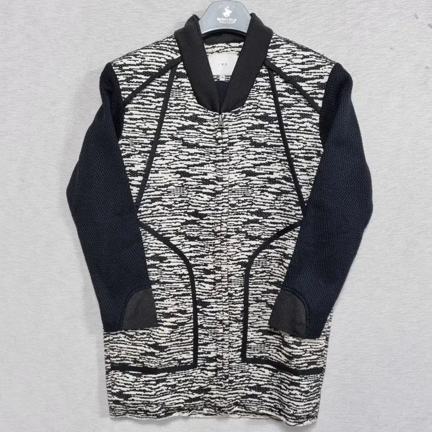 [BUNJANG] Iro Jacquard Zip-Up Women's Size 36 / 이로 자카드 집업 여36ㅡ0121