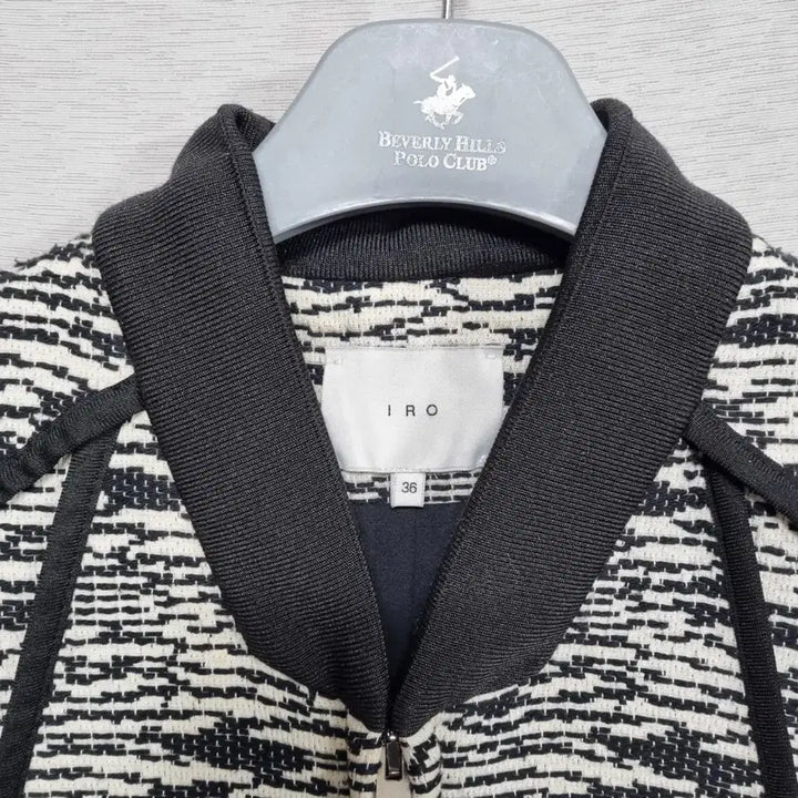 [BUNJANG] Iro Jacquard Zip-Up Women's Size 36 / 이로 자카드 집업 여36ㅡ0121