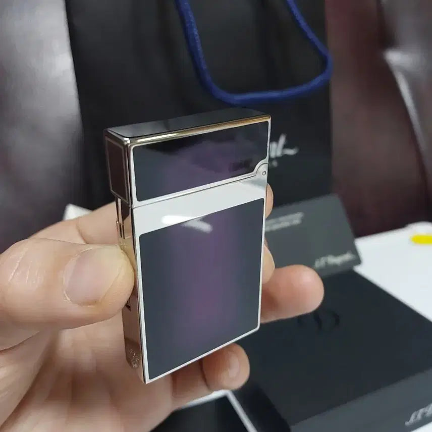 [BUNJANG] Dupont Line 2 Atelier Purple Lighter / [새상품,한정판] 듀퐁라이터 라인2 신형 ca16260 아뜰리에 퍼플