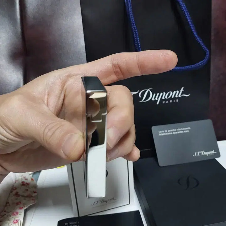 [BUNJANG] Dupont Line 2 Atelier Purple Lighter / [새상품,한정판] 듀퐁라이터 라인2 신형 ca16260 아뜰리에 퍼플