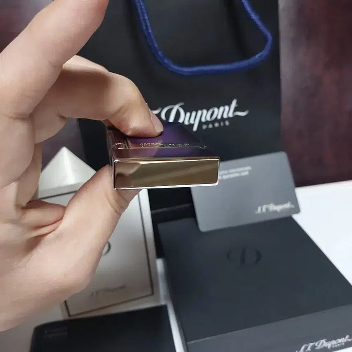 [BUNJANG] Dupont Line 2 Atelier Purple Lighter / [새상품,한정판] 듀퐁라이터 라인2 신형 ca16260 아뜰리에 퍼플