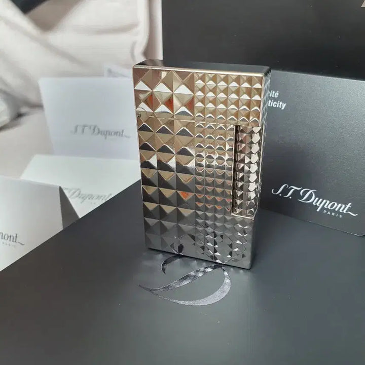 [BUNJANG] Dupont Line 2 CA16066 Diamond Head Palladium Lighter / [풀세트] 듀퐁라이터 라인2 신형 ca16066 다이아몬드 헤드 팔라듐