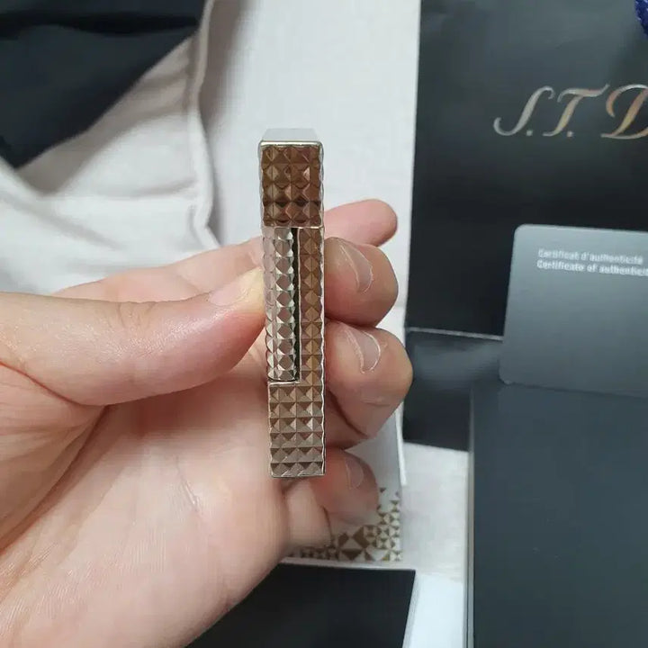 [BUNJANG] Dupont Line 2 CA16066 Diamond Head Palladium Lighter / [풀세트] 듀퐁라이터 라인2 신형 ca16066 다이아몬드 헤드 팔라듐