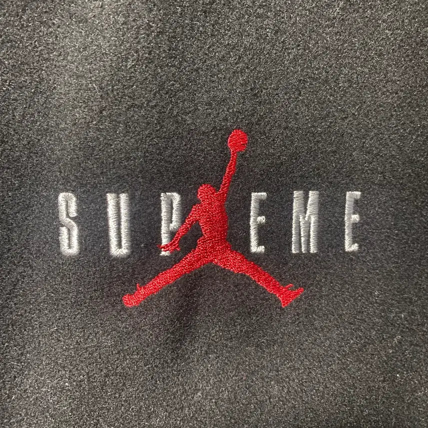 [BUNJANG] Supreme x Jordan Varsity Jacket / [L] 슈프림 X 조던 바시티 자켓 (Supreme x jordan)