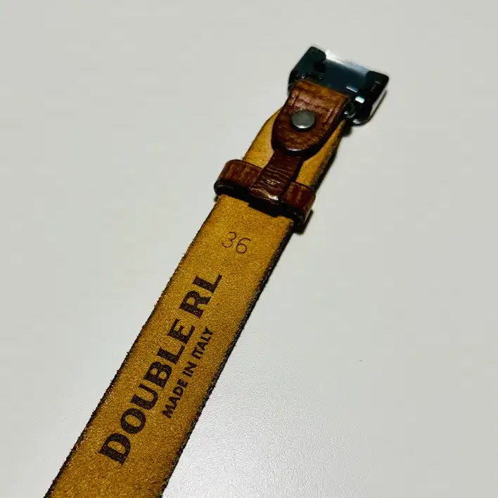 [BUNJANG] RRL Vincent Belt Brown 36 / RRL 더블알엘 빈센스벨트 브라운 36사이즈 신품급