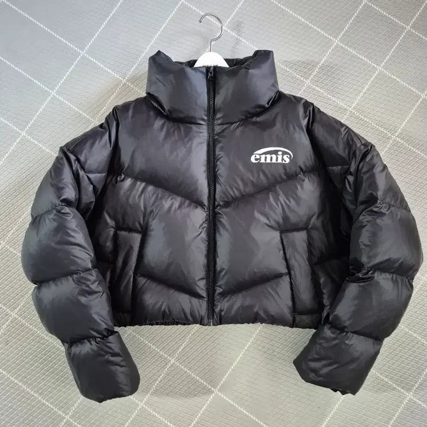 [BUNJANG] EIMIS New Logo Duck Down Short Padded Jacket / 이미스 뉴로고 덕다운 숏패딩 S