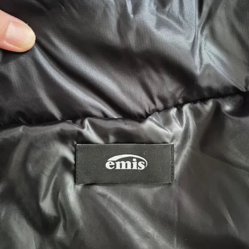 [BUNJANG] EIMIS New Logo Duck Down Short Padded Jacket / 이미스 뉴로고 덕다운 숏패딩 S
