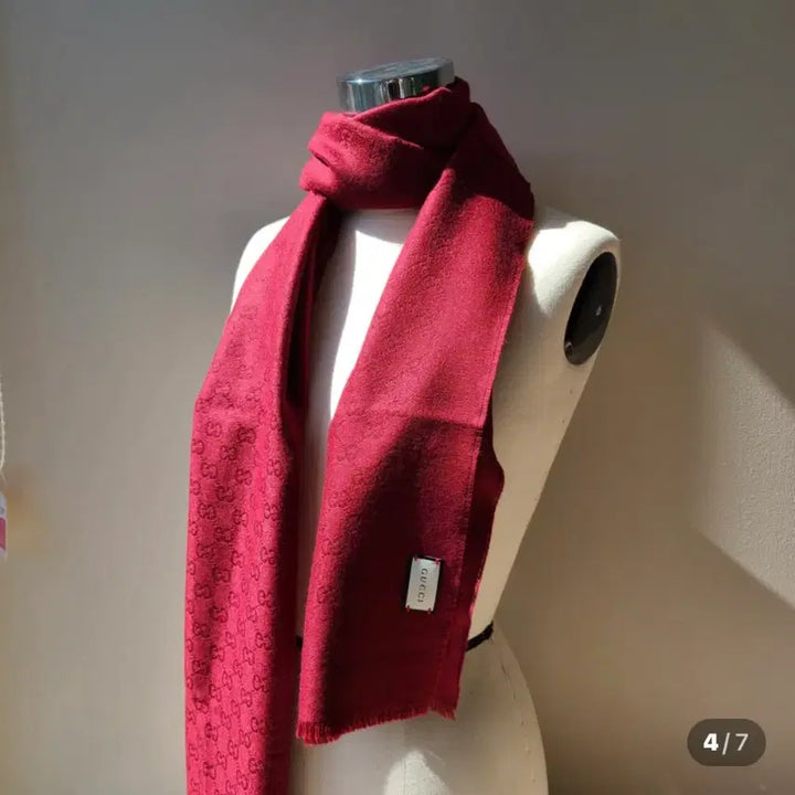 [BUNJANG] Gucci GG Cashmere 100% Shawl Muffler / 정품 구찌gg 캐시미어 100 숄 머플러