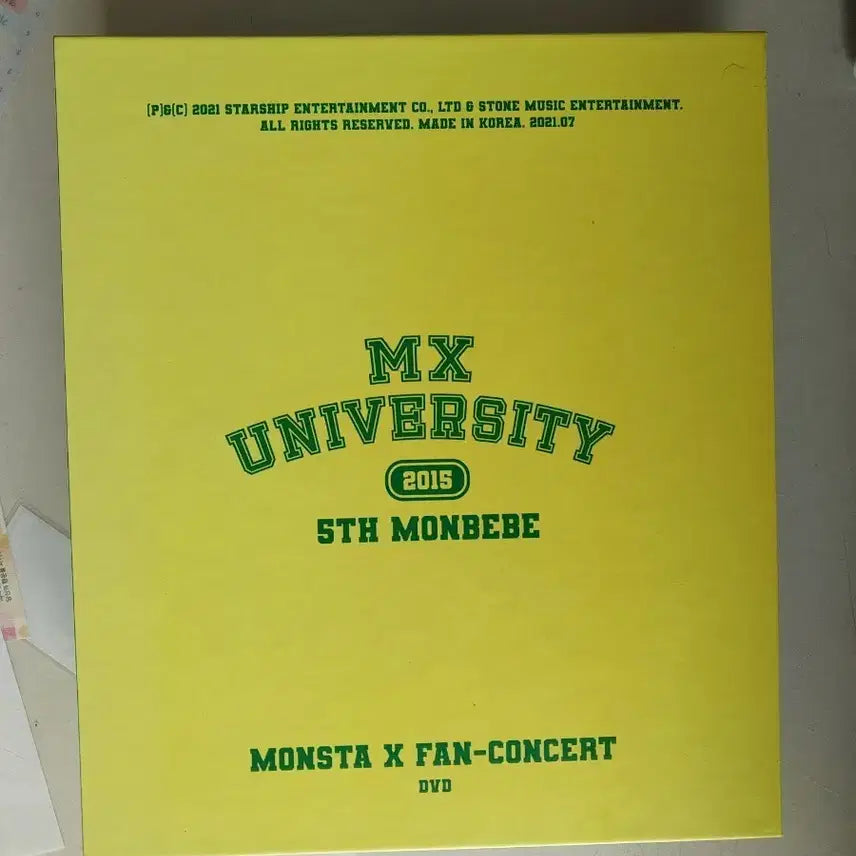 [BUNJANG] Monsta X 5th Fan-Con DVD Full Package / 몬엑 5기 팬콘 dvd(디비디) 완전 진짜 풀셋 새 거 풀구성
