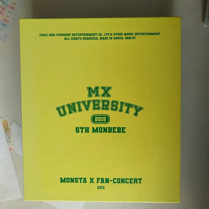 [BUNJANG] Monsta X 5th Fan-Con DVD Full Package / 몬엑 5기 팬콘 dvd(디비디) 완전 진짜 풀셋 새 거 풀구성