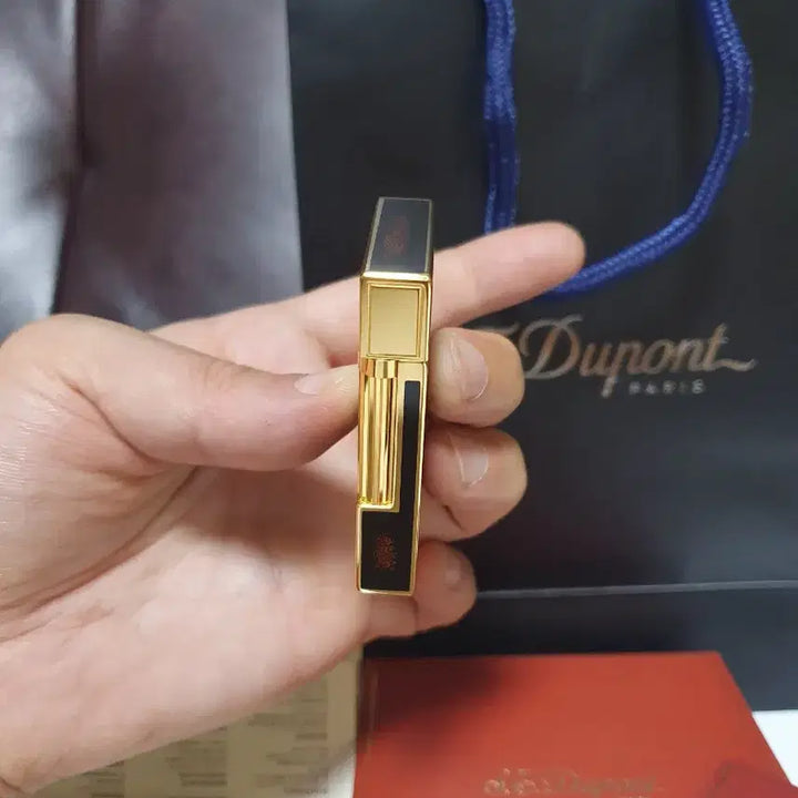 [BUNJANG] Dupont Line 2 CA16890 Lighter Set / [새상품,풀세트] 듀퐁라이터 라인2 ca16890 금사 옻칠 금장 듀퐁