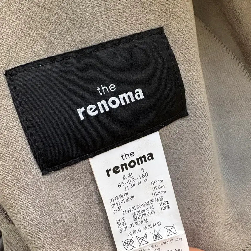 [BUNJANG] Renoma Hooded Fur Zip-up Jumper / 레노마 후드 모피 집업 점퍼