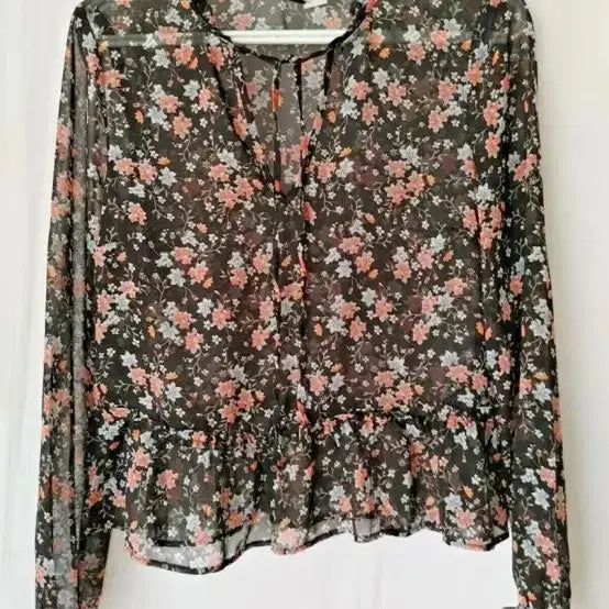 [BUNJANG] H&M See-through Blouse / H&m 시스루블라우스