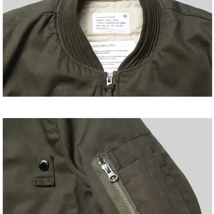 [BUNJANG] thisisneverthat MA-1 Olive Blouson [L] / 디스이즈네버댓 MA-1 올리브 블루종 [L]