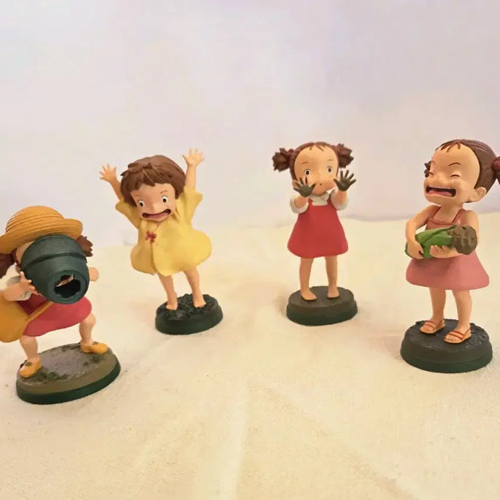 [BUNJANG] Ghibli Mei Figure Bundle Set / [정품] 지브리 메이 피규어 4종 일괄