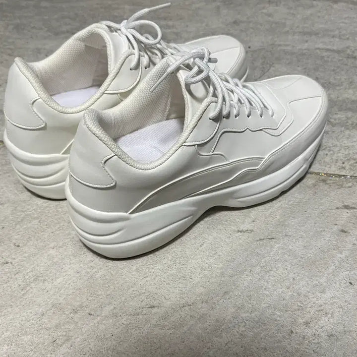 [BUNJANG] DANOPI Ato 7cm Platform Ugly Shoes White / 다노피 아토 7cm 키높이 어글리슈즈 화이트