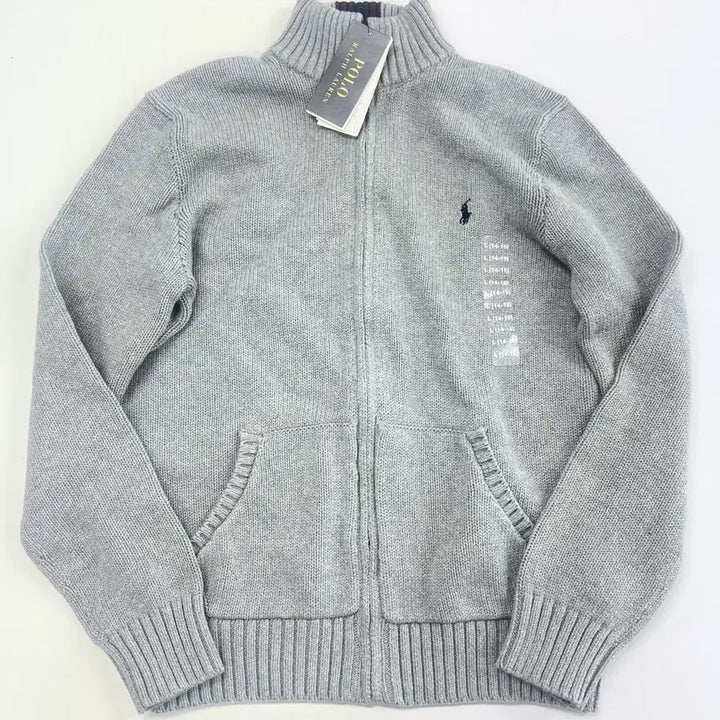 [BUNJANG] Polo Ralph Lauren Cotton Full Zip Sweater / [L] 폴로 랄프로렌 코튼 풀 지퍼 스웨터 CEPOSWEY