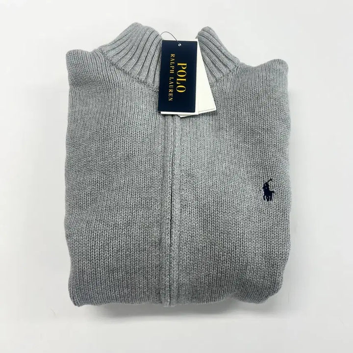 [BUNJANG] Polo Ralph Lauren Cotton Full Zip Sweater / [L] 폴로 랄프로렌 코튼 풀 지퍼 스웨터 CEPOSWEY