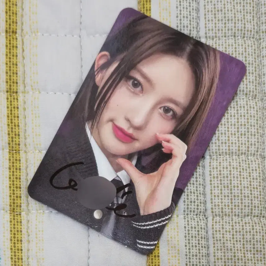 아이브 아이엠 사운드웨이브 미공포 가을 싸포 싸인포카 판매해요! 레이원영