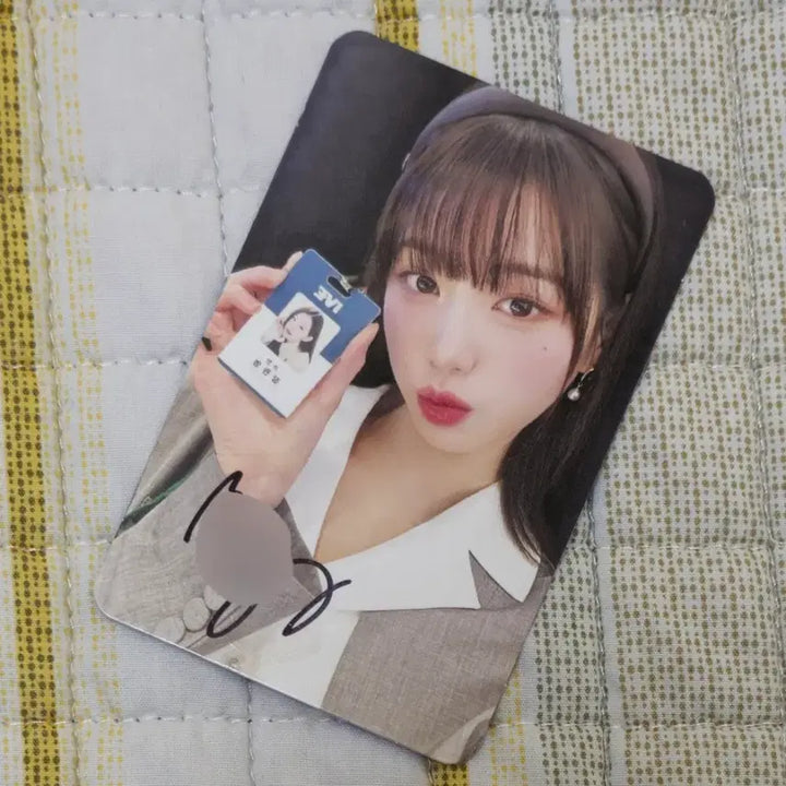 [BUNJANG] IVE Wonyoung DIVE Zone Signed Photocard / 아이브 매거진 다이브존 원영 당첨 싸포 싸인포카 판매해요! 레이유진