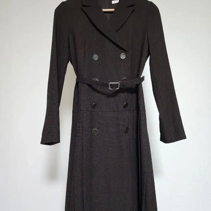 [BUNJANG] IT MICHAA Brown Pleated Dress 55 Size / 잇미샤 브라운 플리츠 원피스 55사이즈