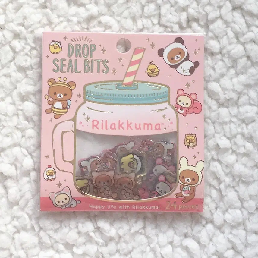 [BUNJANG] Rilakkuma Usagi Korilakkuma Sticker / 고전 리락쿠마 씰스티커 우사기 코리락쿠마