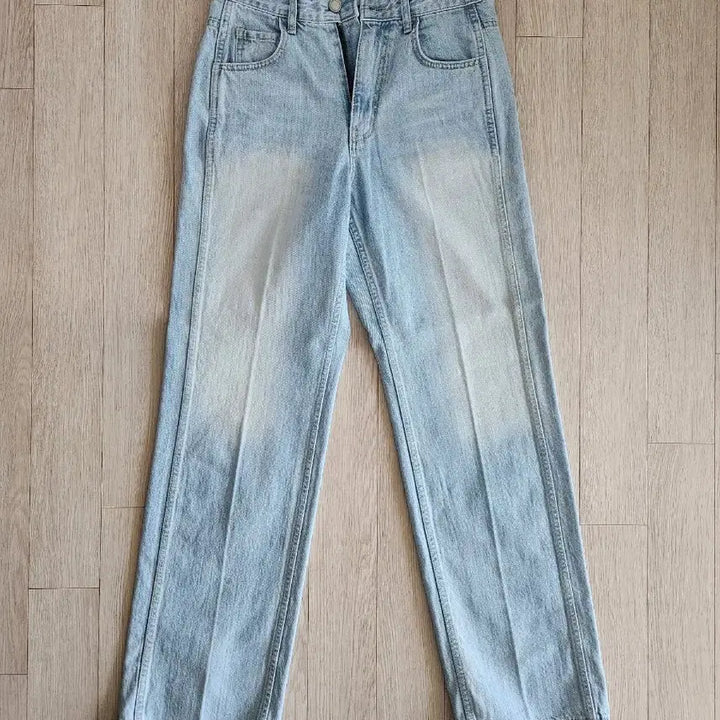 [BUNJANG] Facade Pattern Classic Denim Jeans / 파사드패턴 클래식 데님 light indigo(새상품)