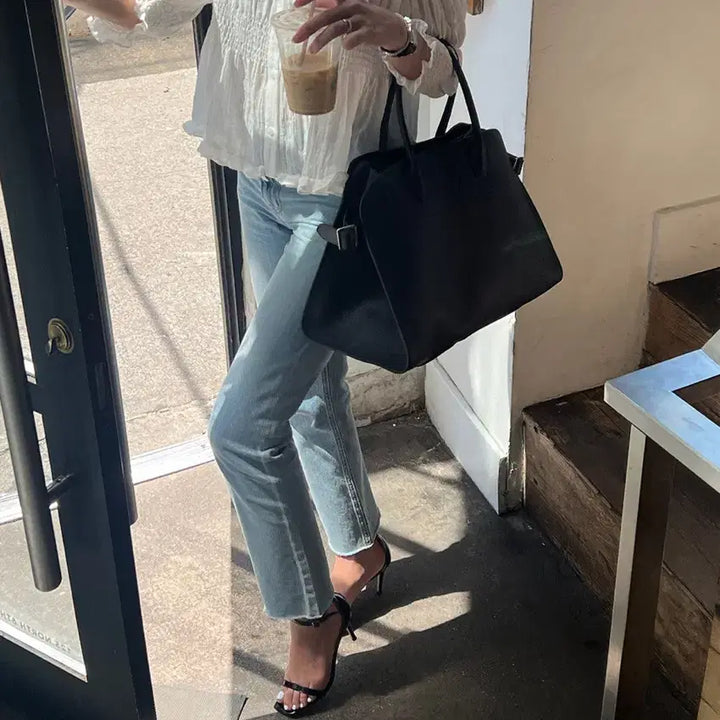 [BUNJANG] Assemblage Cleo Smoking Blouse / 아상블라주 클레오 스모킹블라우스