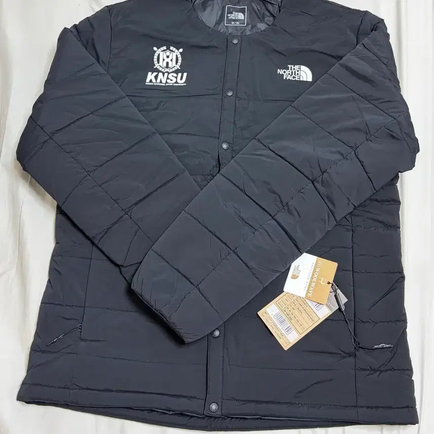 [BUNJANG] The North Face Korea National Sport University Lightweight Down Jacket Black M / [새상품] 한국체육대학교 한체대 노스페이스 노페 경량패딩 블랙 M