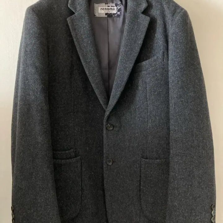 [BUNJANG] Renoma Cashmere Wool Suit Jacket / 레노마 캐시미어 모직 정장 자켓 그레이