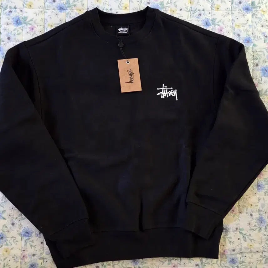 [BUNJANG] Stussy Basic Fleece Sweatshirt (L) / 스투시 베이직 기모 맨투맨 L 새상품