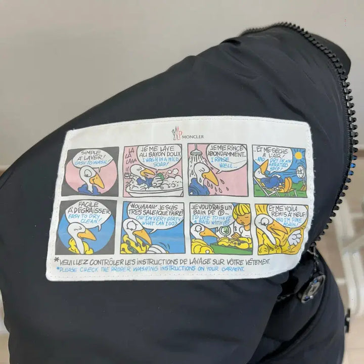 [BUNJANG] Moncler Cluny Padded Jacket Black (Size 1) / {1 Size} 몽클레어 클루니 패딩 블랙