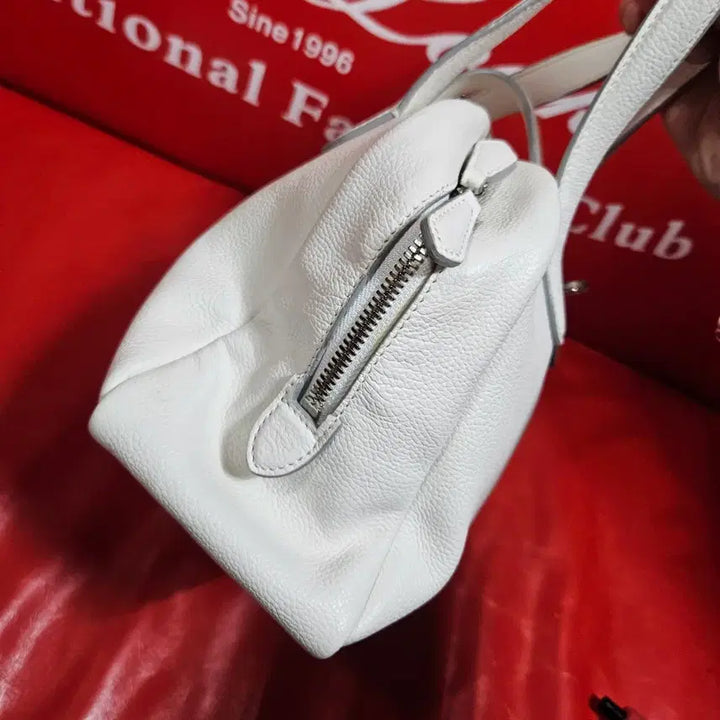 [BUNJANG] Vunque Mini White Tote Bag / 분크(Vunque) 미니 화이트 토트백 사이즈 *27 17 14
