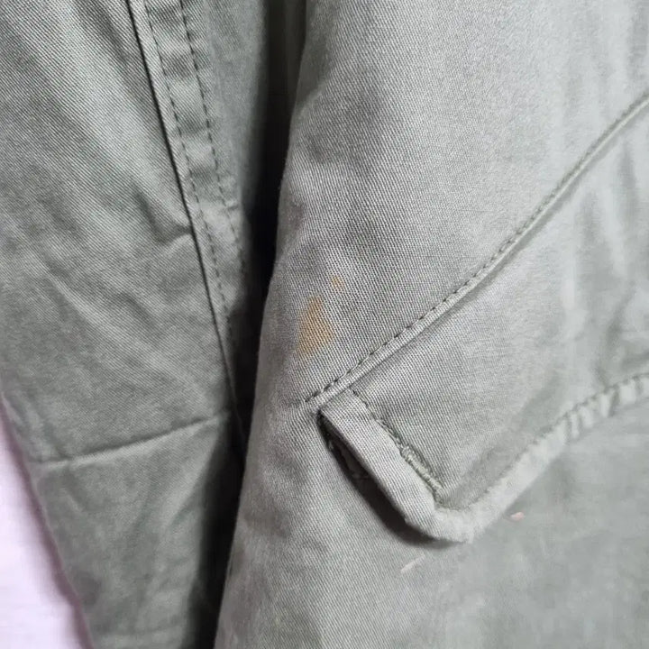 [BUNJANG] Mister & Mrs. Hooded Parka Jacket (Kids 5-6 Years) / ㅡ 미스터앤미서스 후드퍼 야상 아동5-6세ㅡ0121