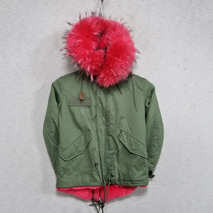 [BUNJANG] Mister & Mrs. Hooded Parka Jacket (Kids 5-6 Years) / ㅡ 미스터앤미서스 후드퍼 야상 아동5-6세ㅡ0121