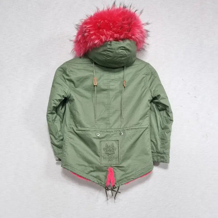 [BUNJANG] Mister & Mrs. Hooded Parka Jacket (Kids 5-6 Years) / ㅡ 미스터앤미서스 후드퍼 야상 아동5-6세ㅡ0121