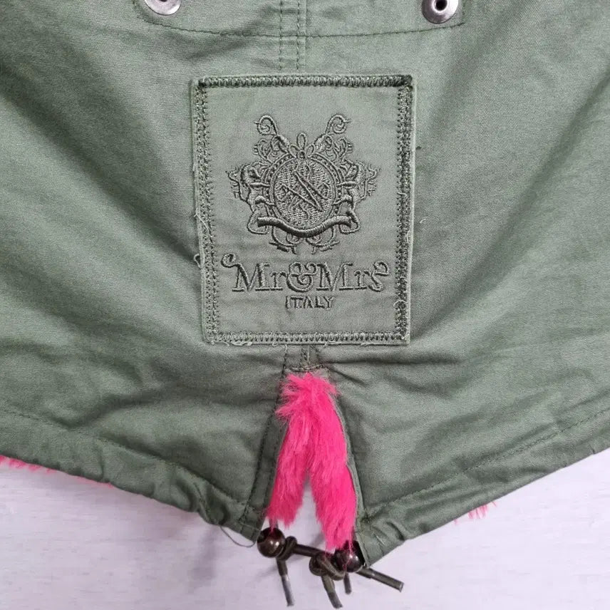 [BUNJANG] Mister & Mrs. Hooded Parka Jacket (Kids 5-6 Years) / ㅡ 미스터앤미서스 후드퍼 야상 아동5-6세ㅡ0121