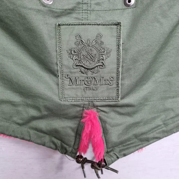 [BUNJANG] Mister & Mrs. Hooded Parka Jacket (Kids 5-6 Years) / ㅡ 미스터앤미서스 후드퍼 야상 아동5-6세ㅡ0121